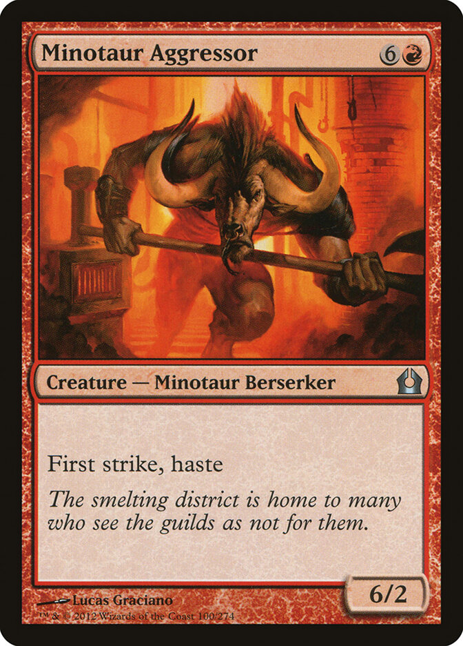 Minotaur Aggressor — Return to Ravnica 100/274