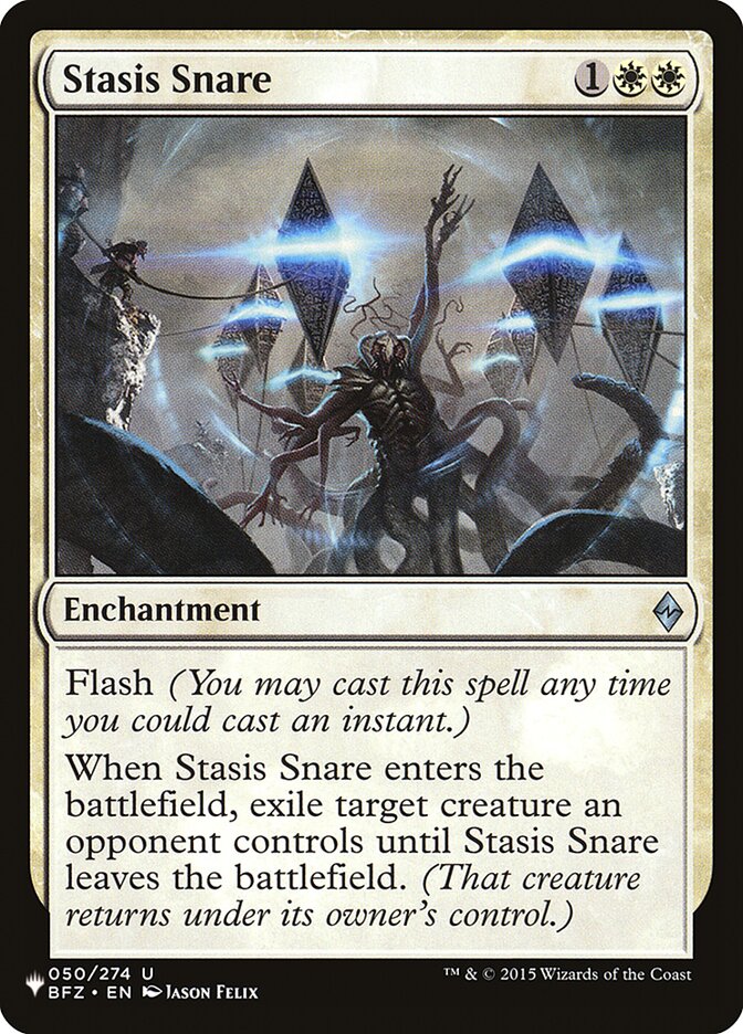 Stasis Snare — The List BFZ-50/5581