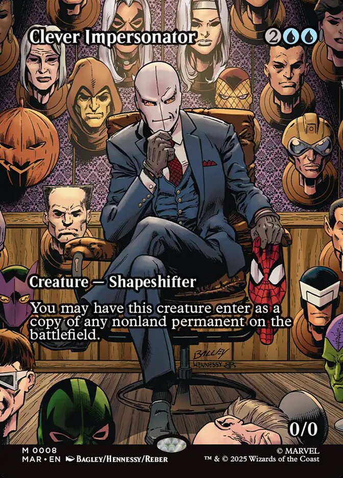 Clever Impersonator — Marvel Universe 8/100