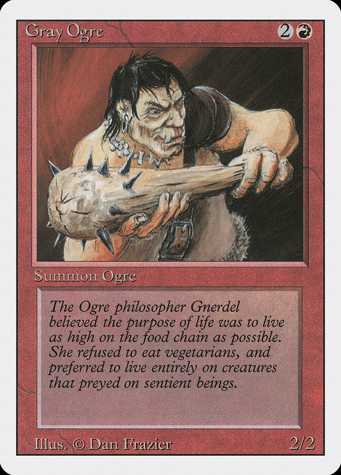 Gray Ogre — Revised Edition 157/306