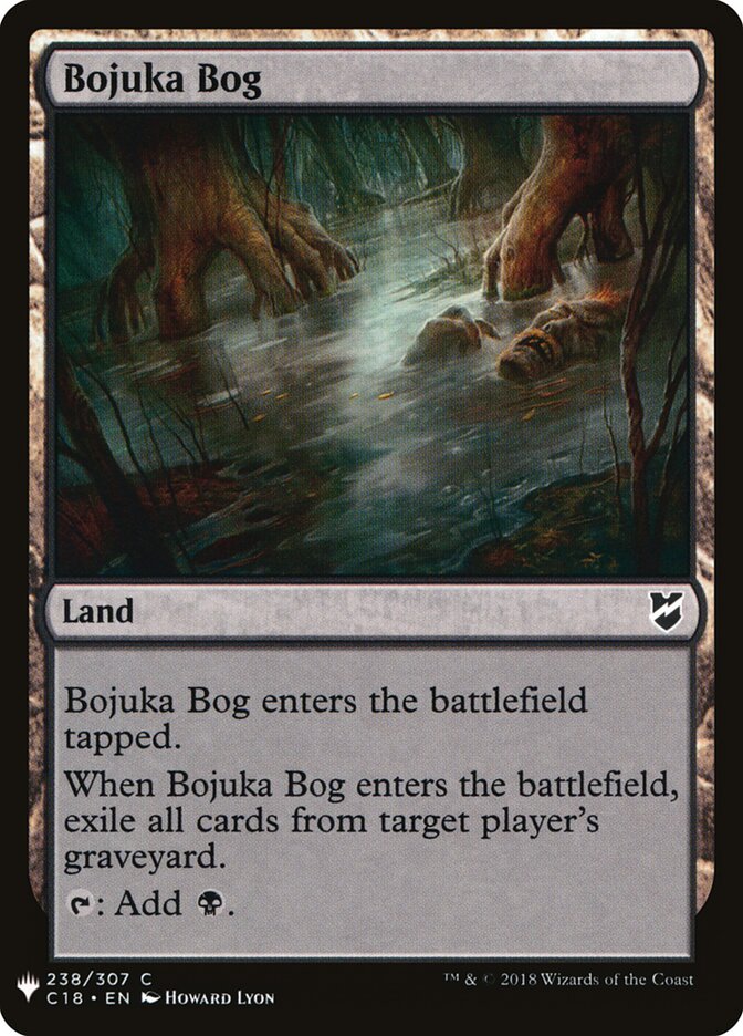Bojuka Bog — The List C18-238/5581