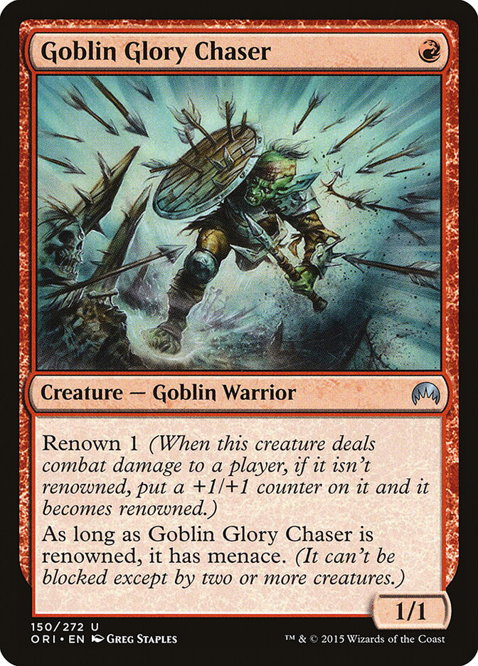 Goblin Glory Chaser — Magic Origins 150/288