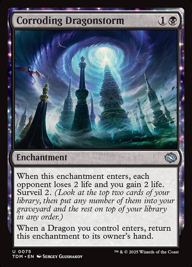 Corroding Dragonstorm — Tarkir: Dragonstorm 75/427