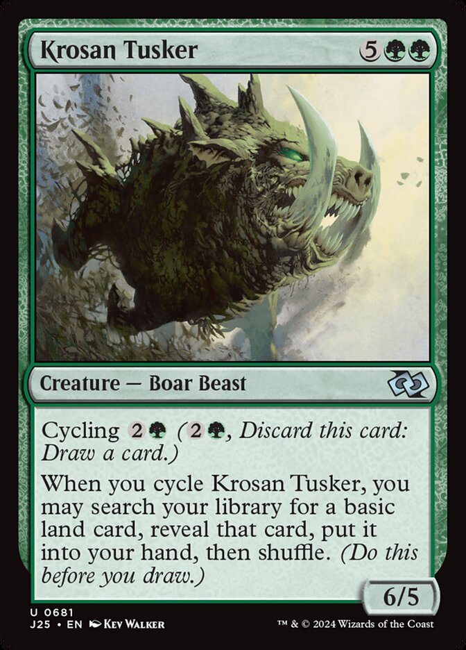 Krosan Tusker — Foundations Jumpstart 681/779