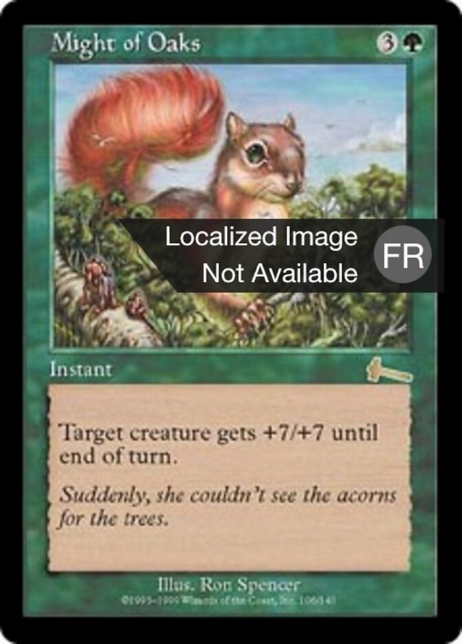 Puissance des chênaies — Urza's Legacy 106/143