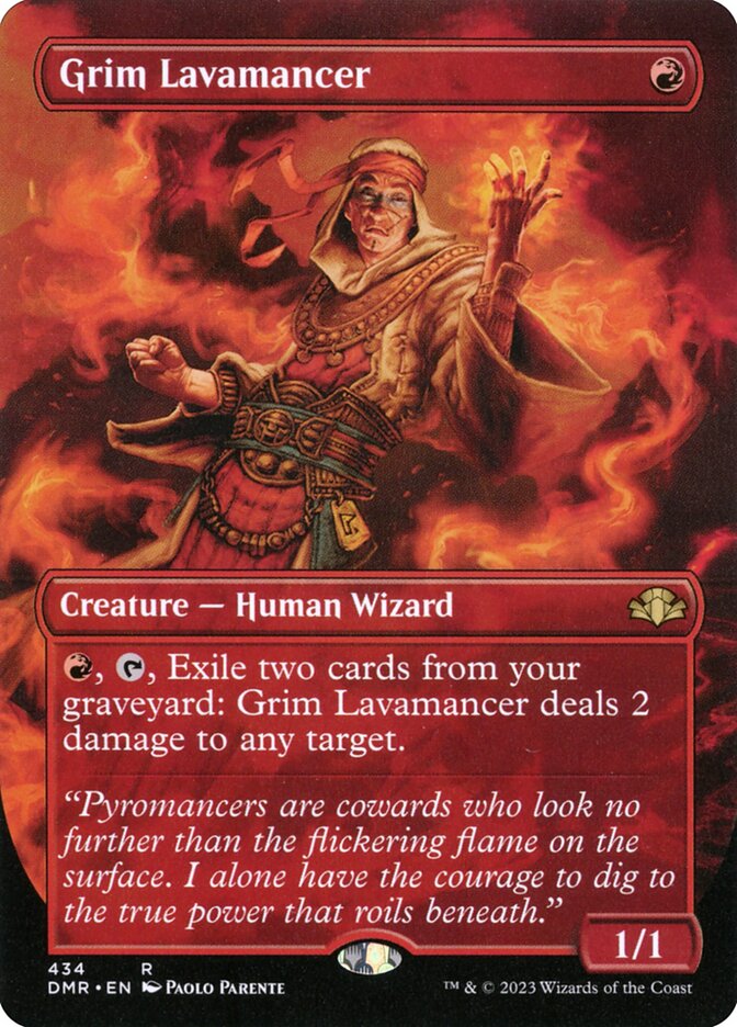 Grim Lavamancer — Dominaria Remastered 434/457