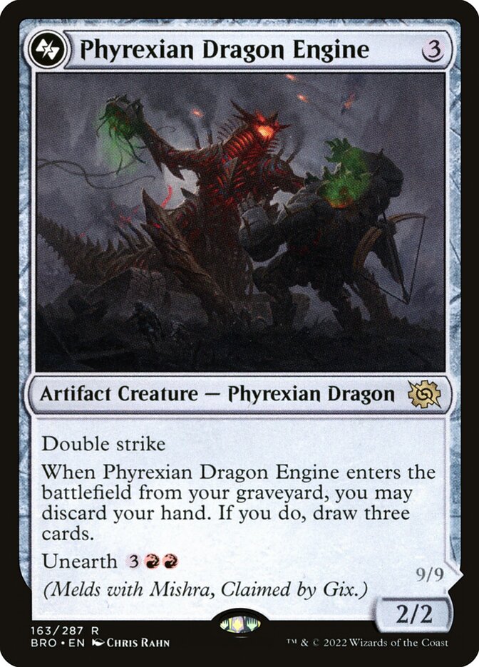 Phyrexian Dragon Engine — The Brothers' War 163/399