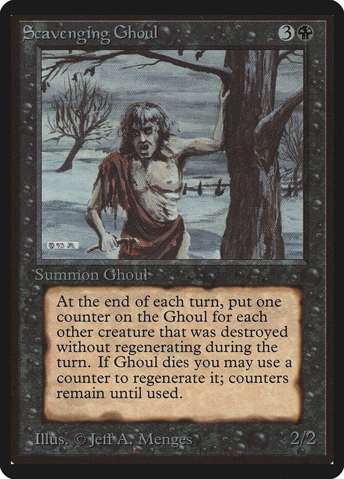Scavenging Ghoul — Limited Edition Beta 127/302
