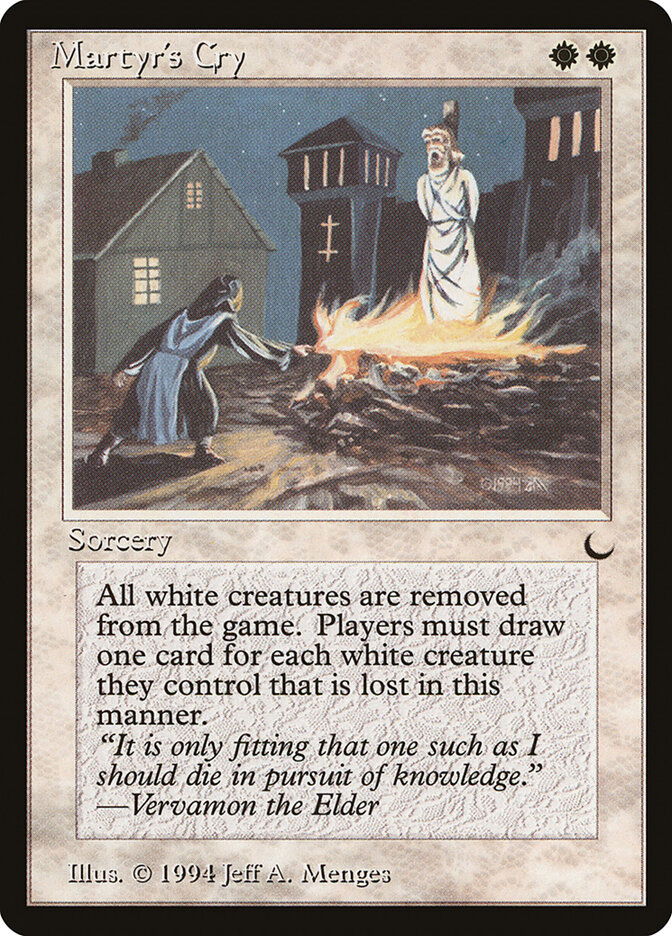 Martyr's Cry — The Dark 12/119
