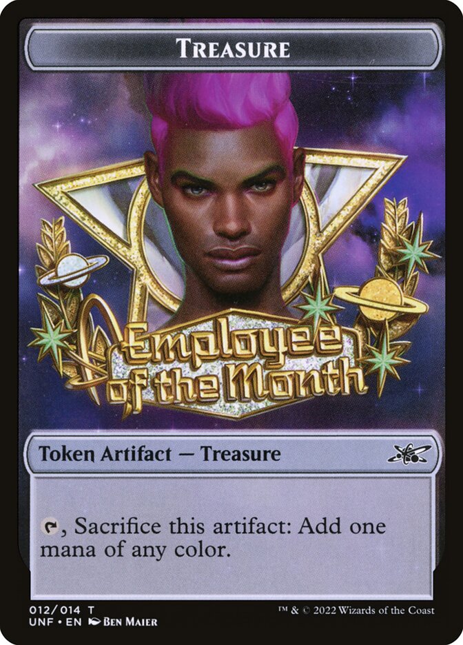 Treasure — Unfinity Tokens 12/14