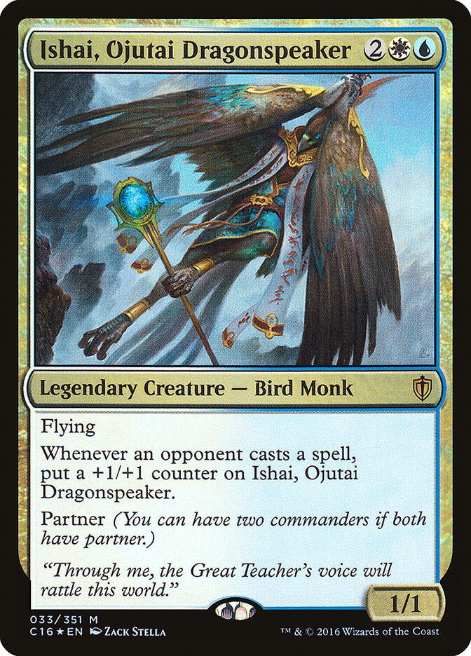 Ishai, Ojutai Dragonspeaker — Commander 2016 33/351