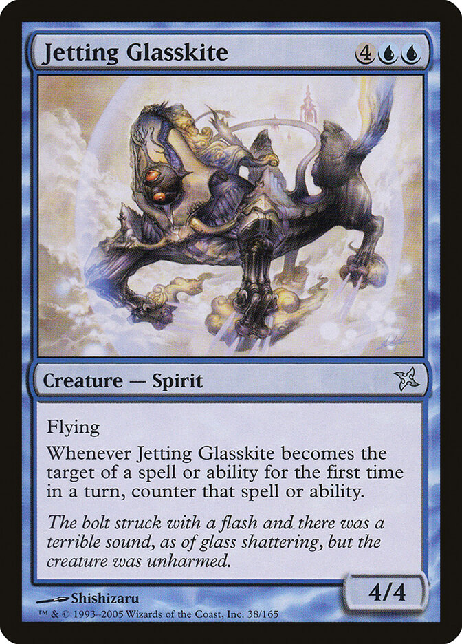 Jetting Glasskite — Betrayers of Kamigawa 38/165