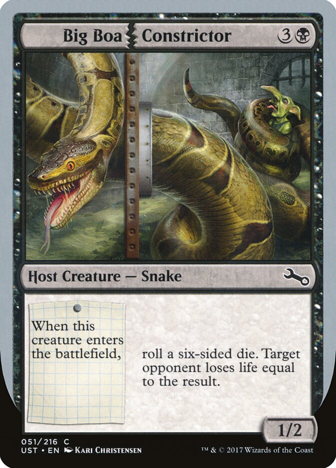 Big Boa Constrictor — Unstable 51/268