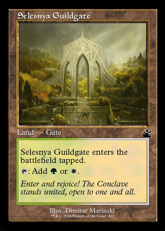 Selesnya Guildgate — Ravnica Remastered 410/531
