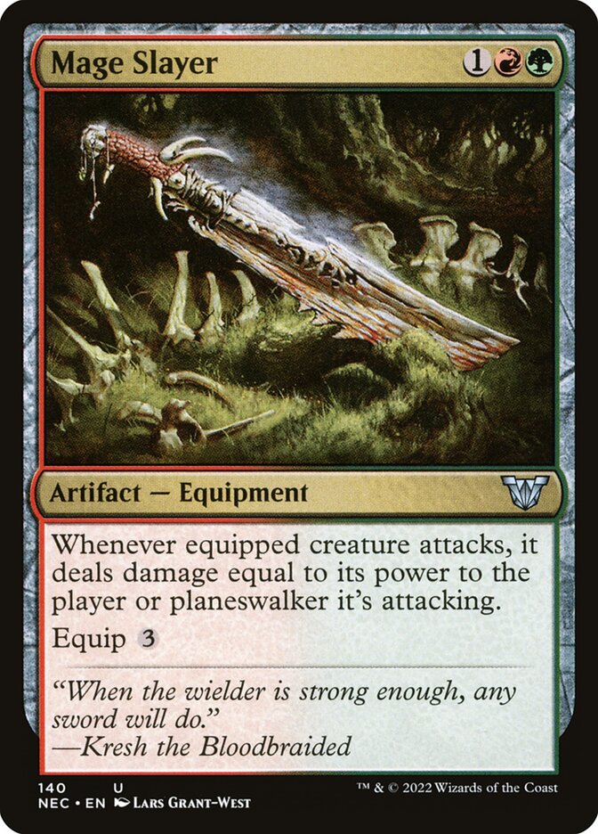Tueur de mage — Neon Dynasty Commander 140/179