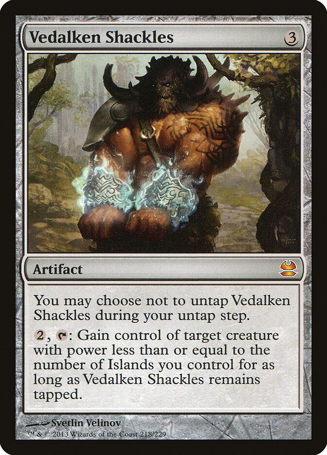 Vedalken Shackles — Modern Masters 218/229