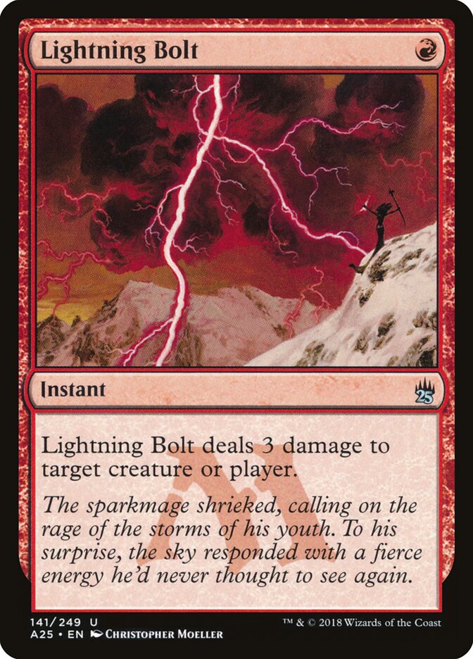 Lightning Bolt — Masters 25 141/249