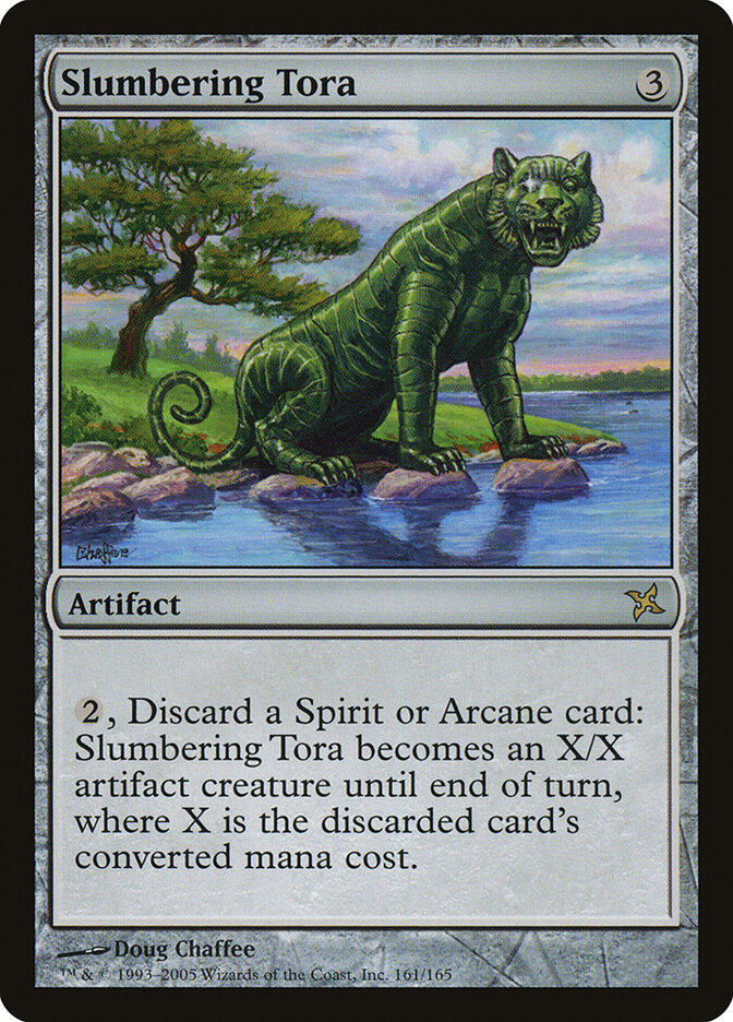 Slumbering Tora — Betrayers of Kamigawa 161/165