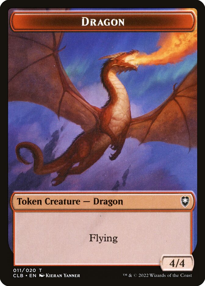 Dragon — Battle for Baldur's Gate Tokens 11/51