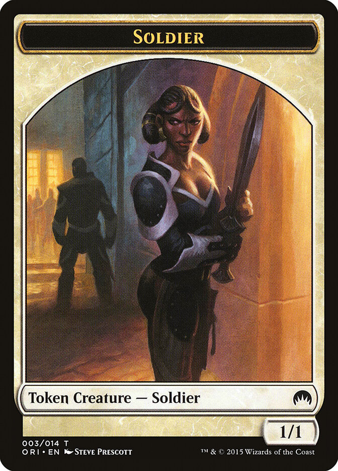 Soldier — Magic Origins Tokens 3/15