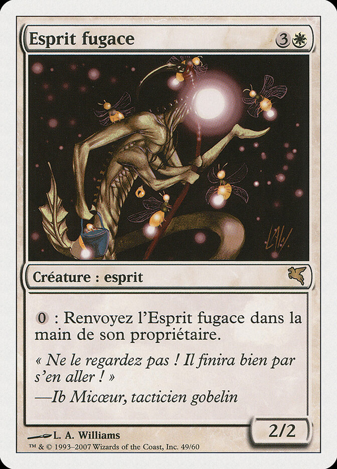 Esprit fugace — Salvat 2005 C49/720