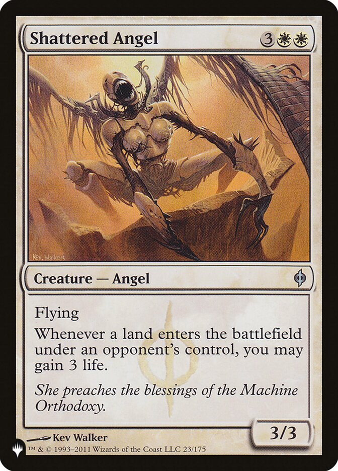 Shattered Angel — The List NPH-23/5581