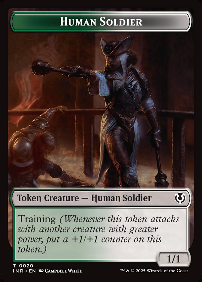 Human Soldier — Innistrad Remastered Tokens 20/27