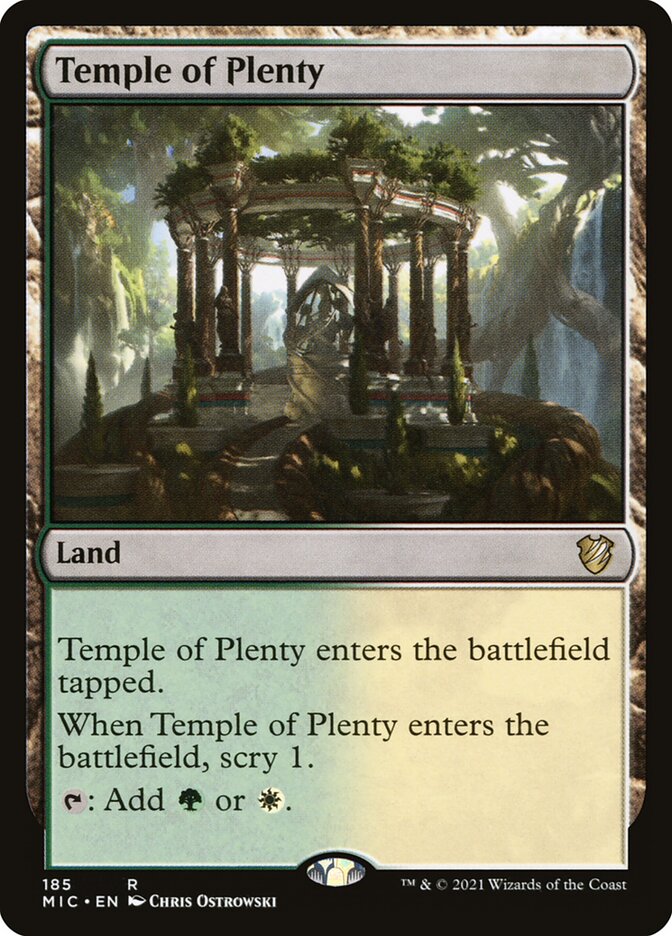 Temple of Plenty — Midnight Hunt Commander 185/187