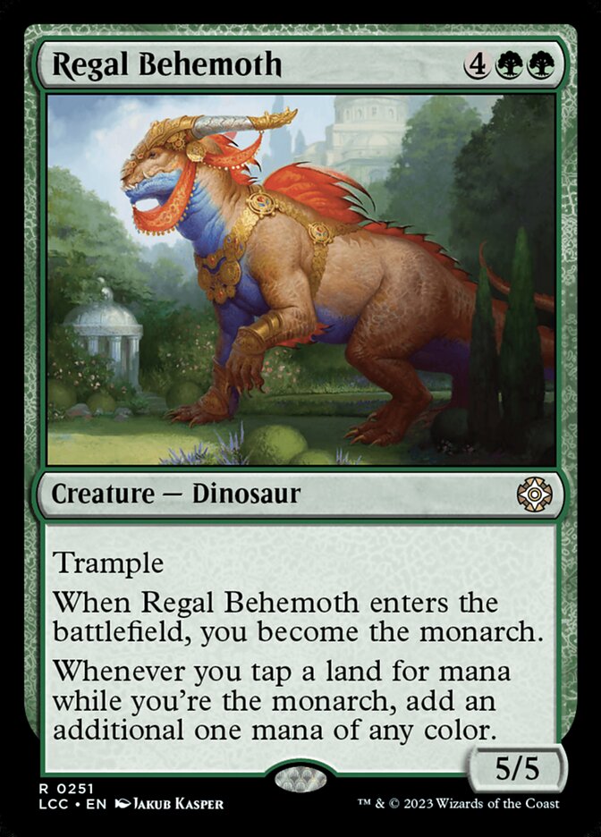 Regal Behemoth — The Lost Caverns of Ixalan Commander 251/370