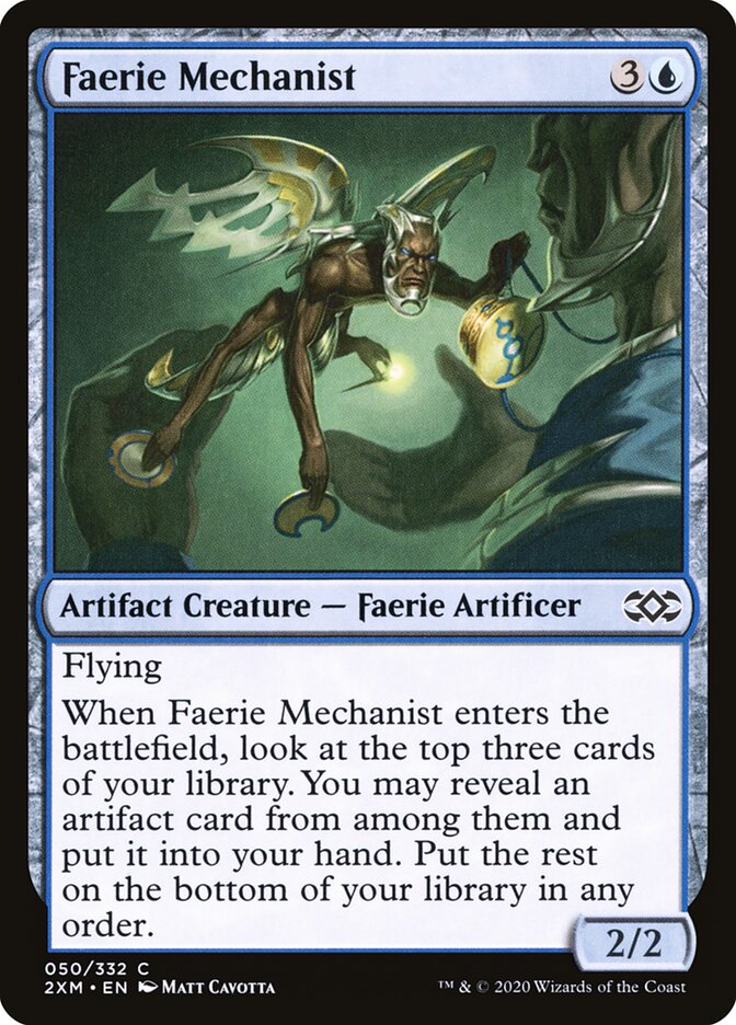 Faerie Mechanist — Double Masters 50/384