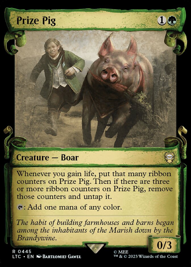 Prize Pig — Tales of Middle-earth Commander 445/591