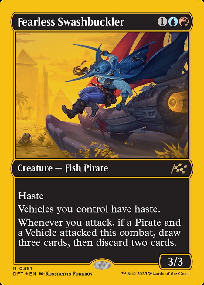 Fearless Swashbuckler — Aetherdrift 481/553