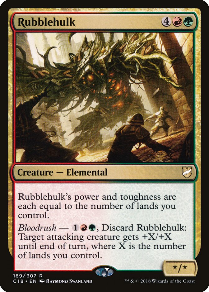 Rubblehulk — Commander 2018 189/307