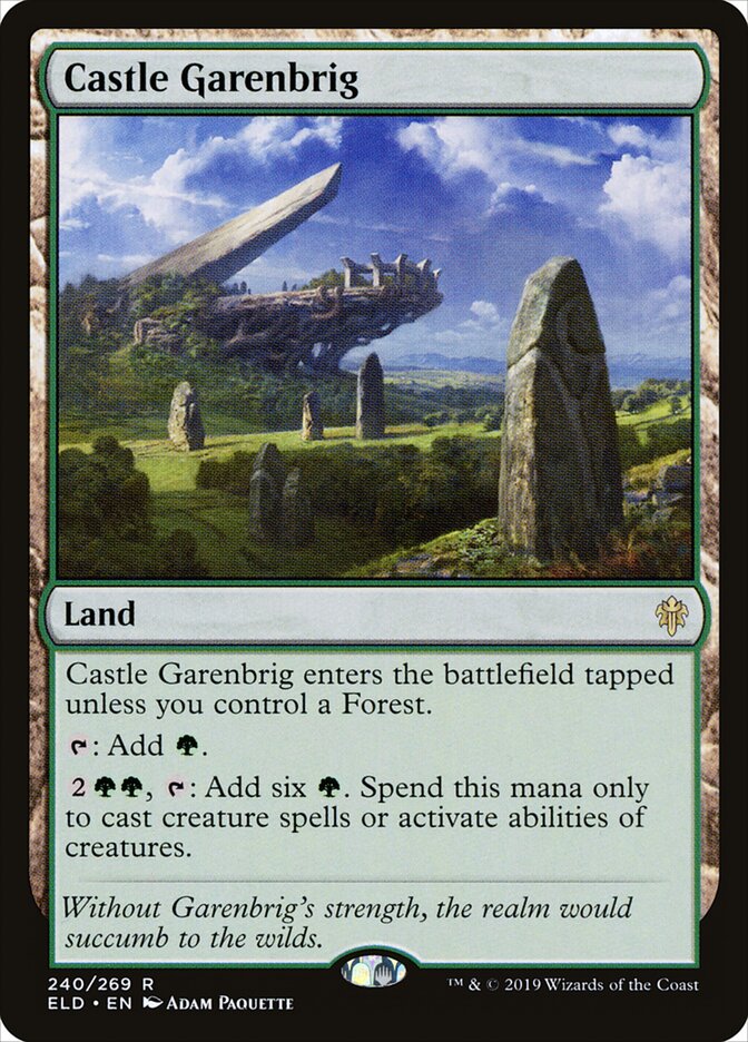 Castle Garenbrig — Throne of Eldraine 240/398