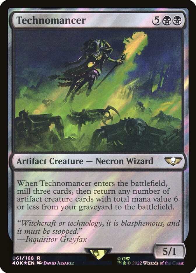 Technomancer — Warhammer 40,000 Commander 61★/617