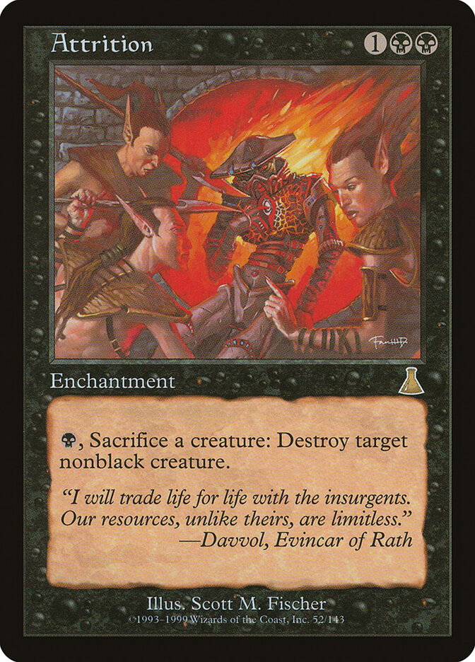 Attrition — Urza's Destiny 52/143
