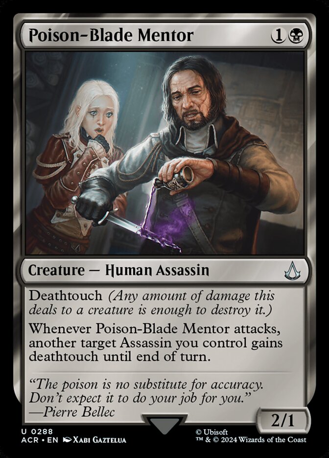 Poison-Blade Mentor — Assassin's Creed 288/309