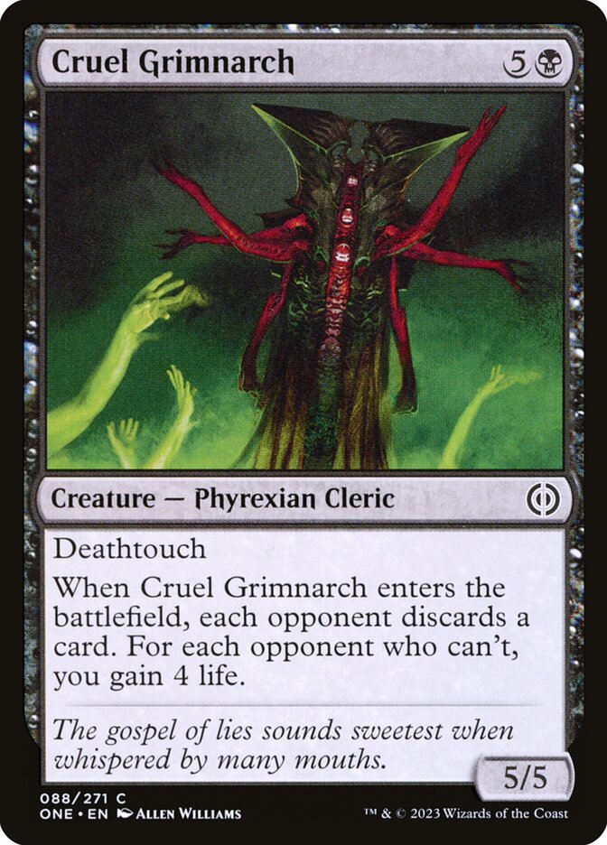 Cruel Grimnarch — Phyrexia: All Will Be One 88/479