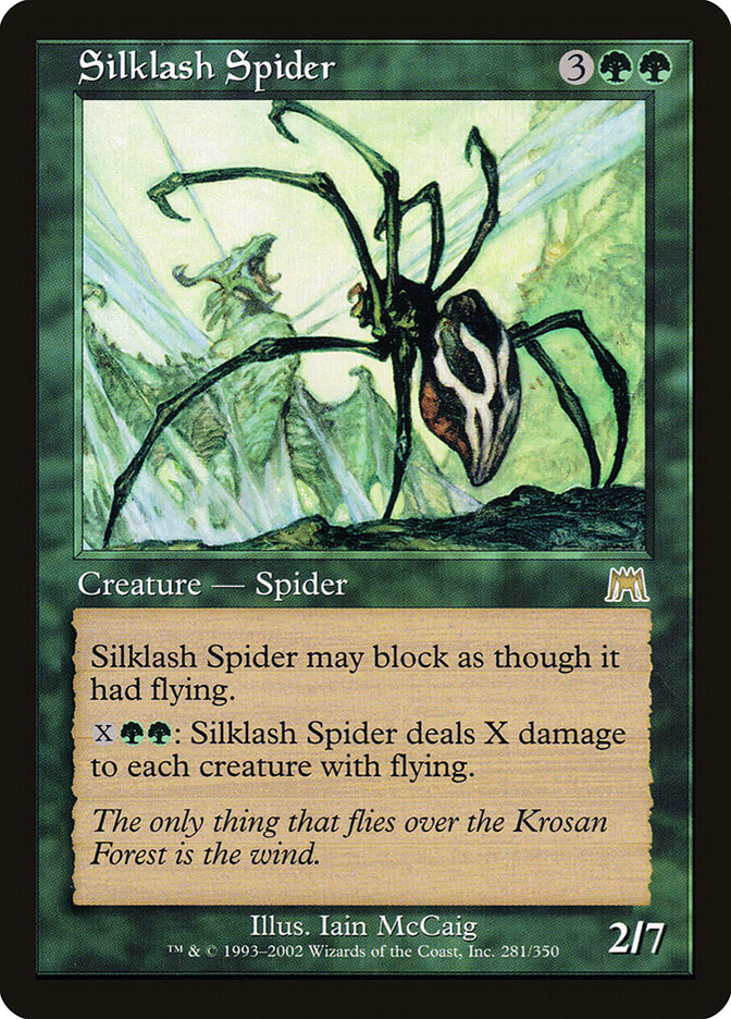 Silklash Spider — Onslaught 281/350