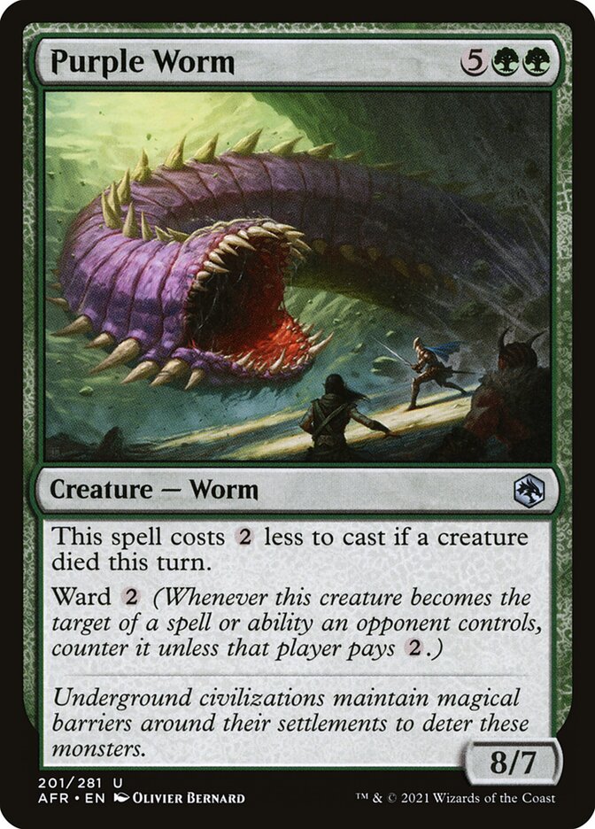 Purple Worm — Adventures in the Forgotten Realms 201/424