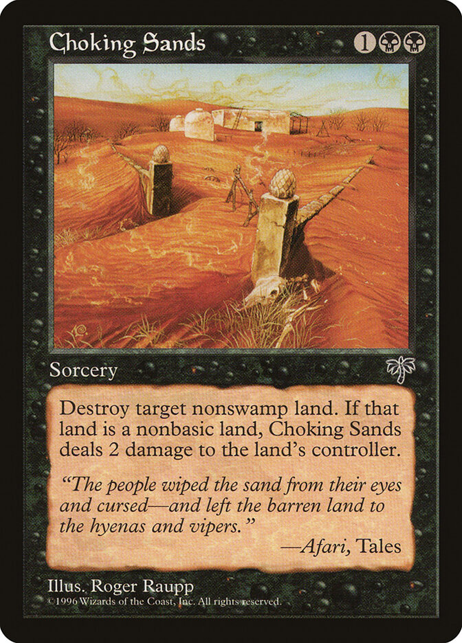 Choking Sands — Mirage 113/351