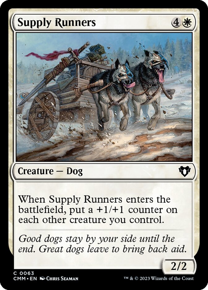 Supply Runners — Commander Masters 63/1067