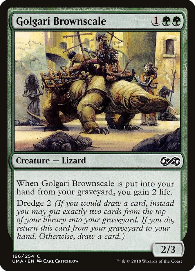 Golgari Brownscale — Ultimate Masters 166/254