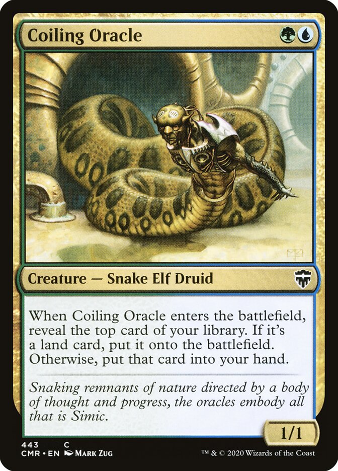 Coiling Oracle — Commander Legends 443/718