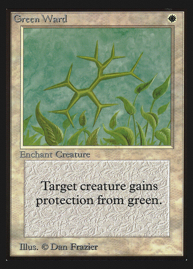 Green Ward — Collectors' Edition 21/302