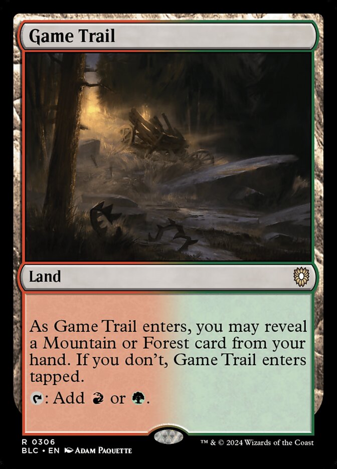 Game Trail — Bloomburrow Commander 306/356