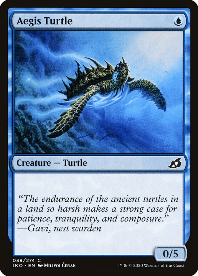 Aegis Turtle — Ikoria: Lair of Behemoths 39/388