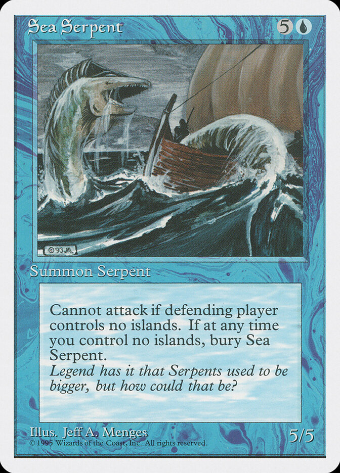 Sea Serpent — Fourth Edition 98/378
