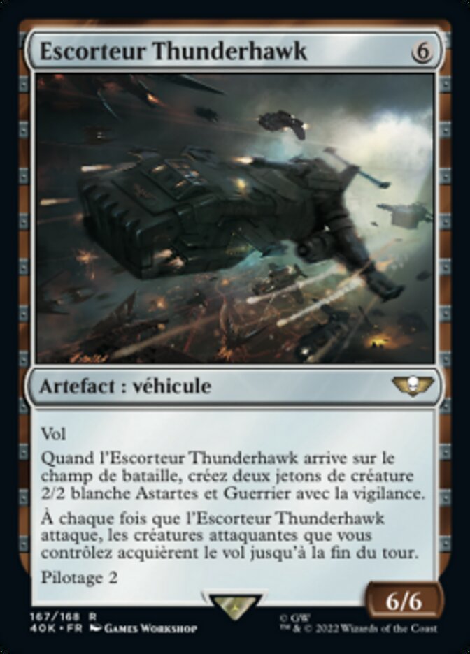 Escorteur Thunderhawk — Warhammer 40,000 Commander 167/617