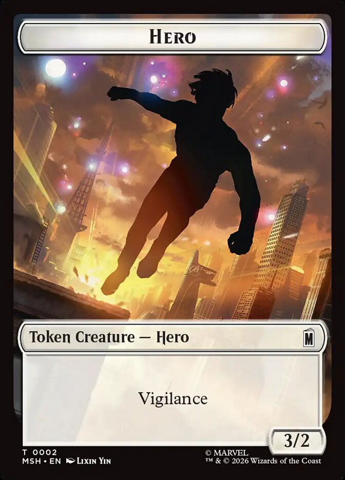 Hero — Marvel Super Heroes Tokens 2/27